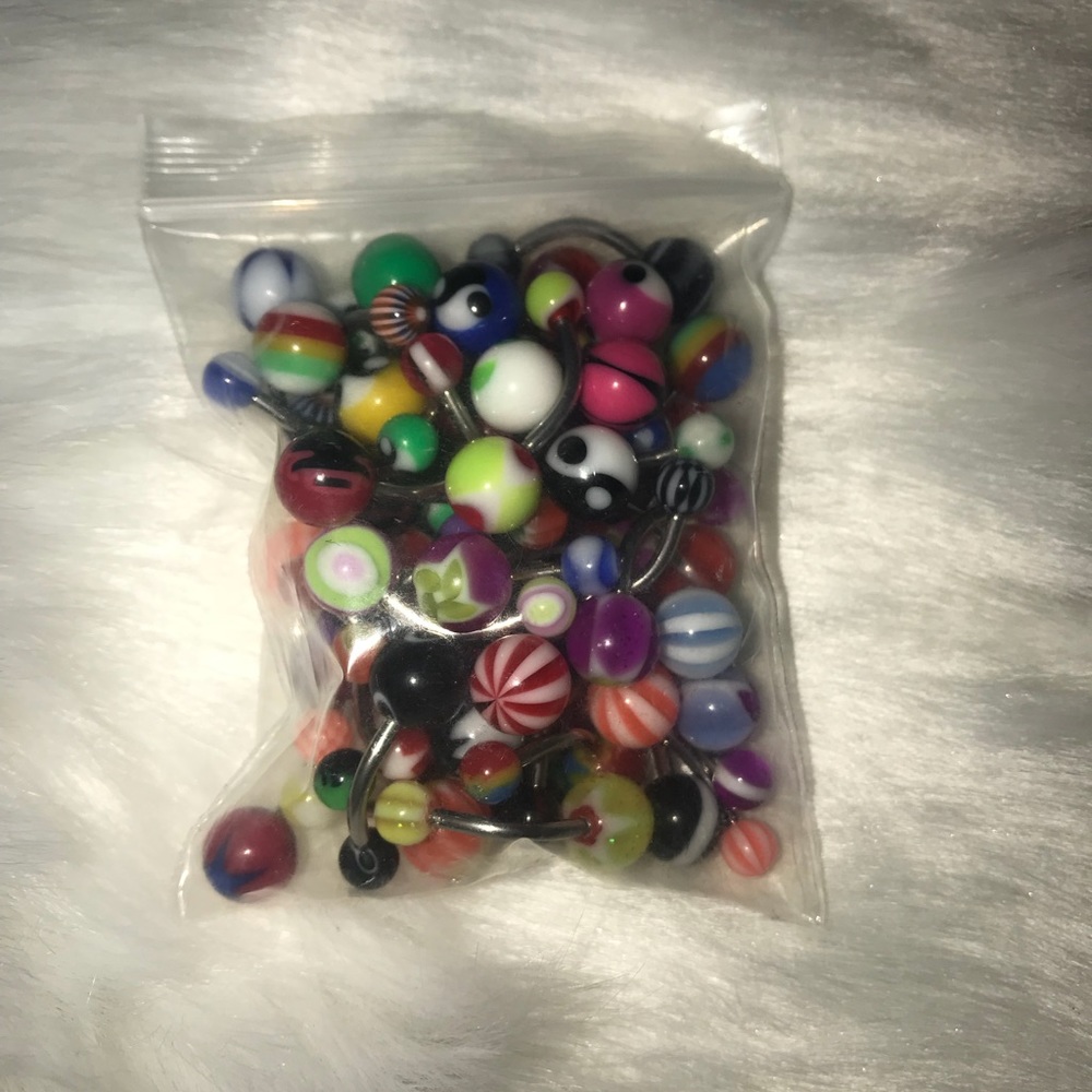 🆕🆕 Pack of NEW belly ring bundle never used